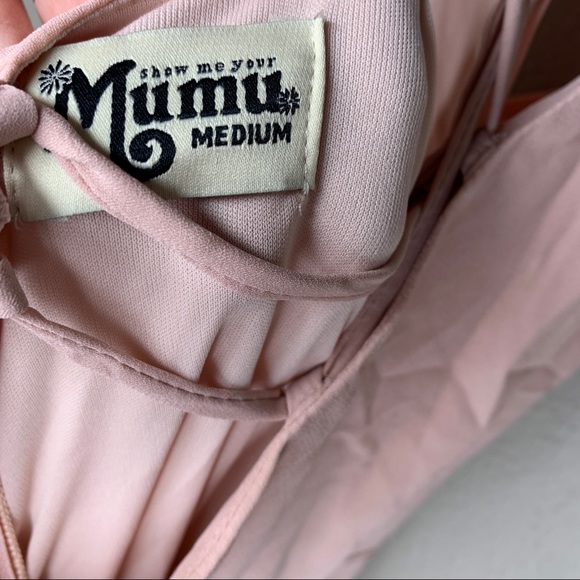 Show Me Your MuMu Blush Godshaw Goddess Gown - Picture 4 of 7